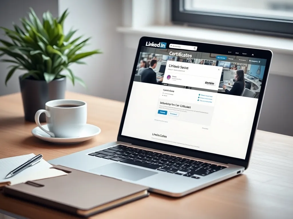 Jak dodać certyfikat na LinkedIn? Przewodnik krok po kroku