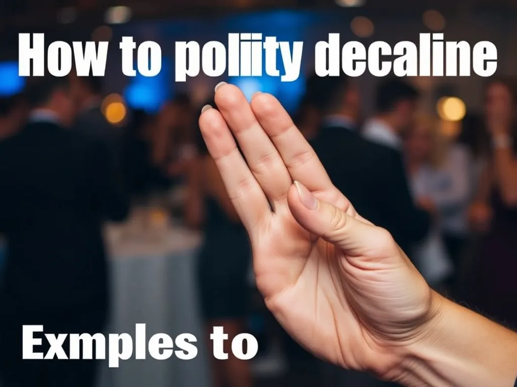 Jak grzecznie odmówić zaproszenia? Przykłady i porady