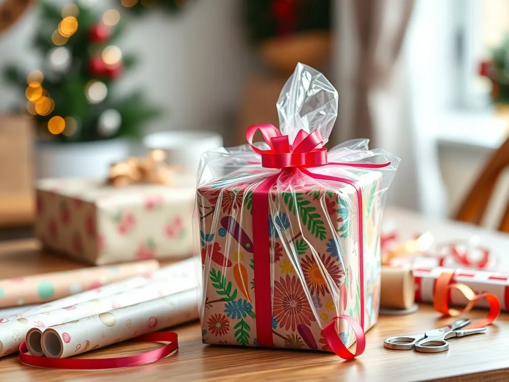 Jak zapakować prezent w celofan? Praktyczne porady krok po kroku